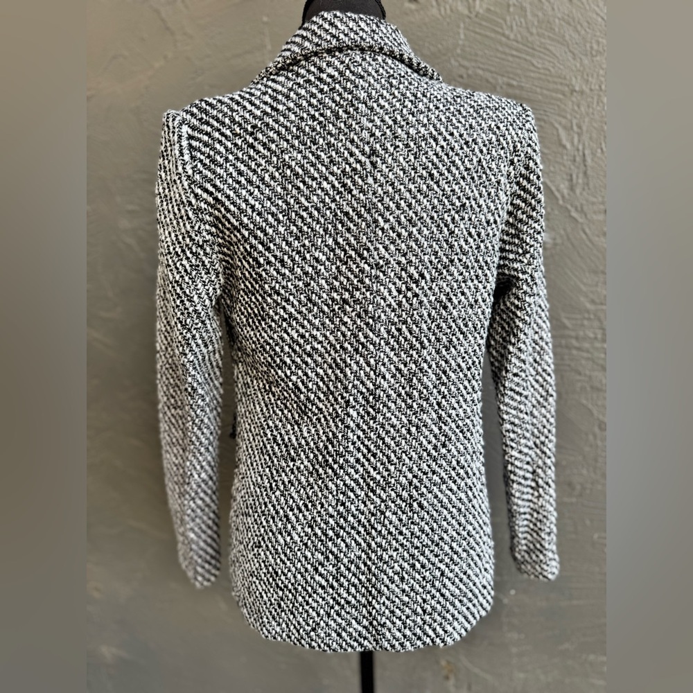 SHEIN LUNE Solid Double Breasted Blazer,Size S - Picture 12 of 15